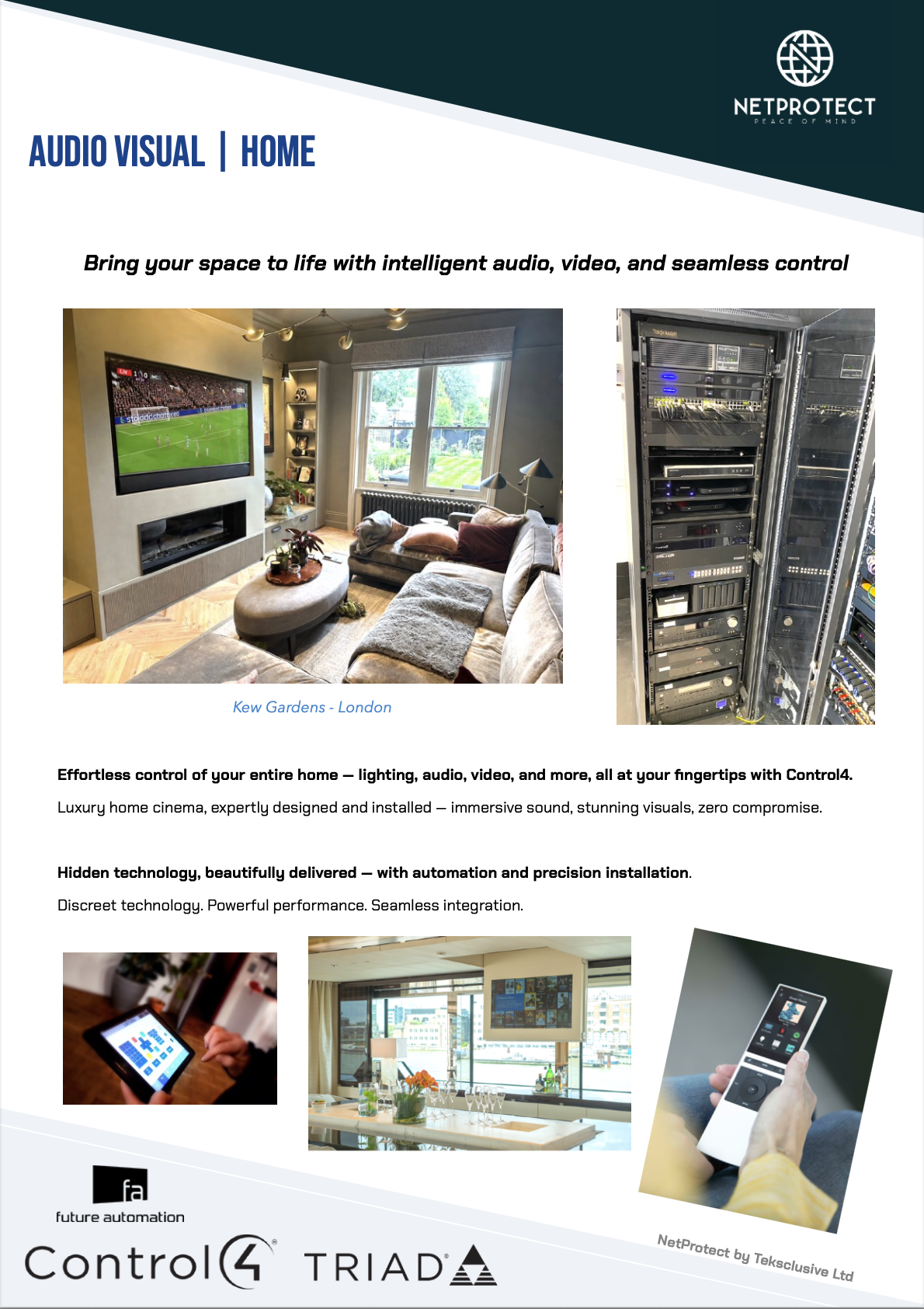 audio visual system installation Audio-Visual Systems